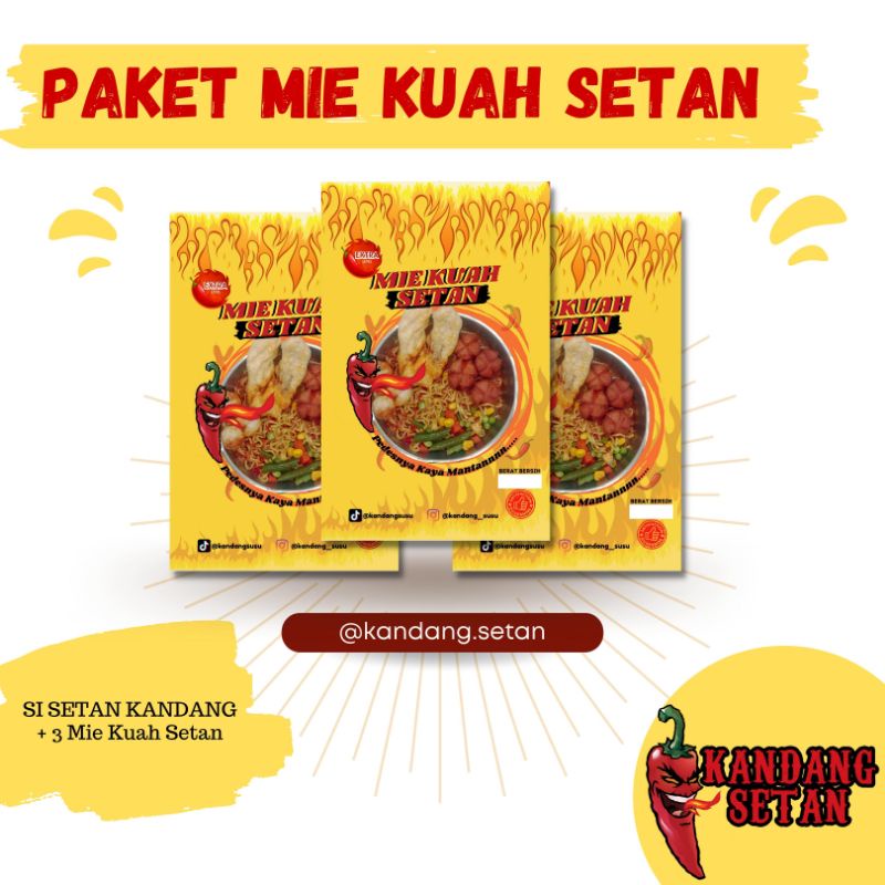 

Paket Bundling 3 Setan Kuah