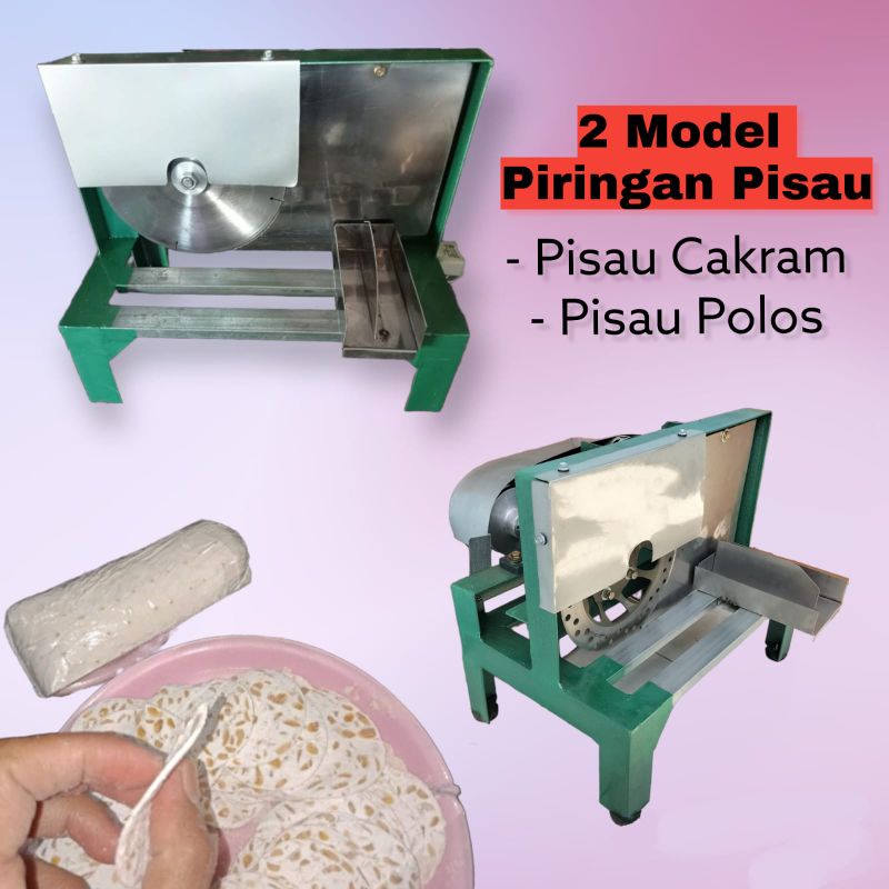 Mesin Potong Tempe Sagu - Krupuk & Alat Perajang /Iris Tempe Serbaguna