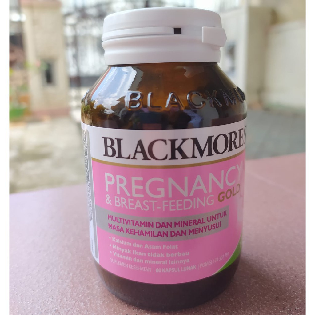 Blackmores Pregnancy &amp; and Breast-Feeding Gold isi 60 Tablet / 120 Tablet / 180 Tablet BPOM Kalbe