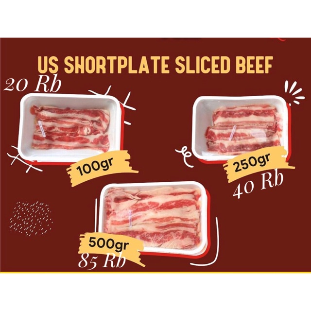 

Beef sliced Yoshinoya