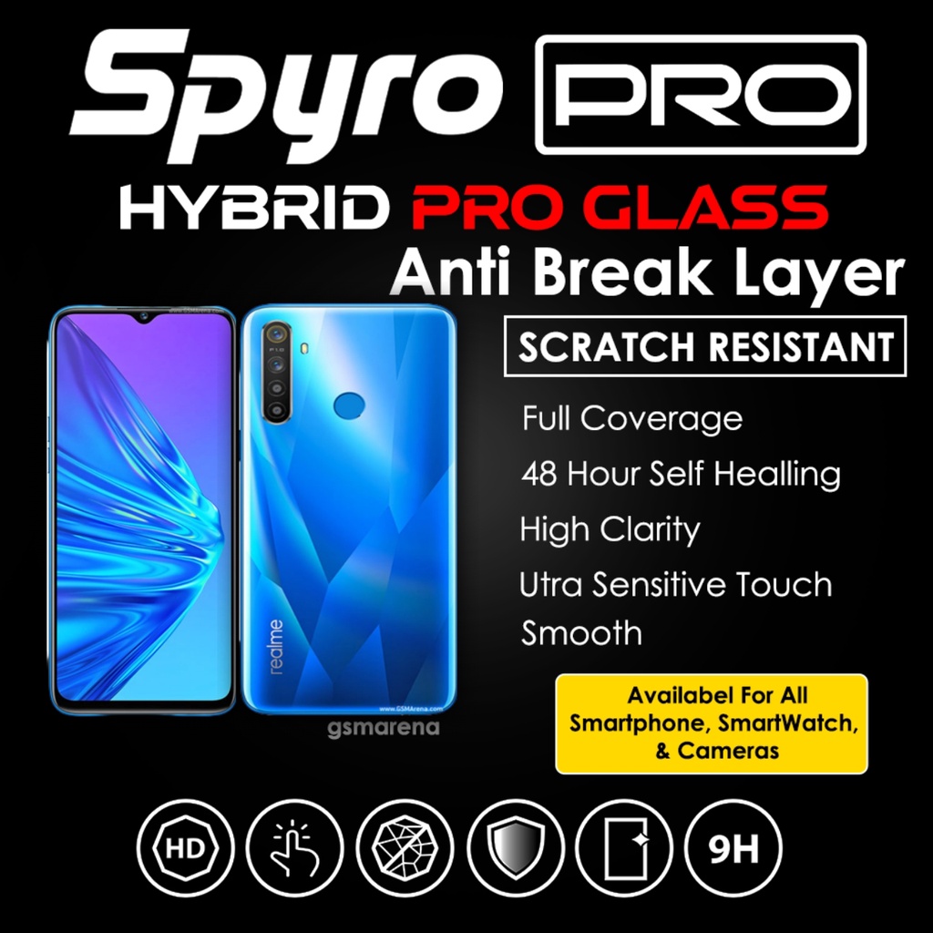 PREMIUM HYDROGEL REALME 5 5I 5PRO 5S ANTI GORES FULL SCREEN