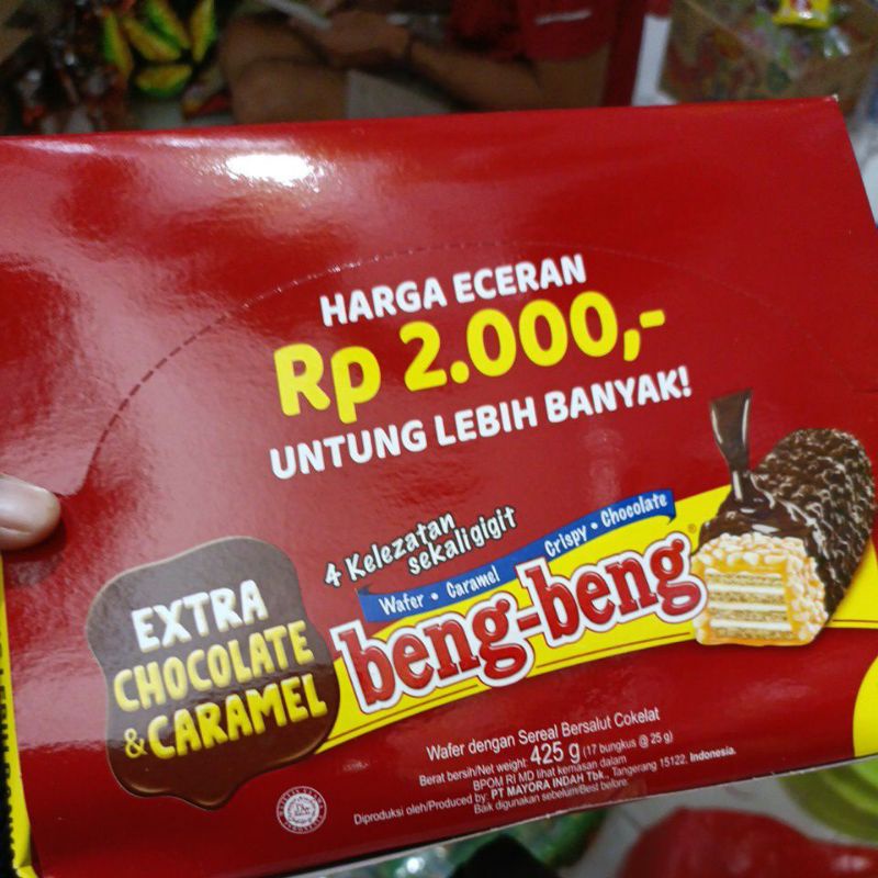 

Beng-beng best seller ori mayora isi pac ecer 2000 isi 6