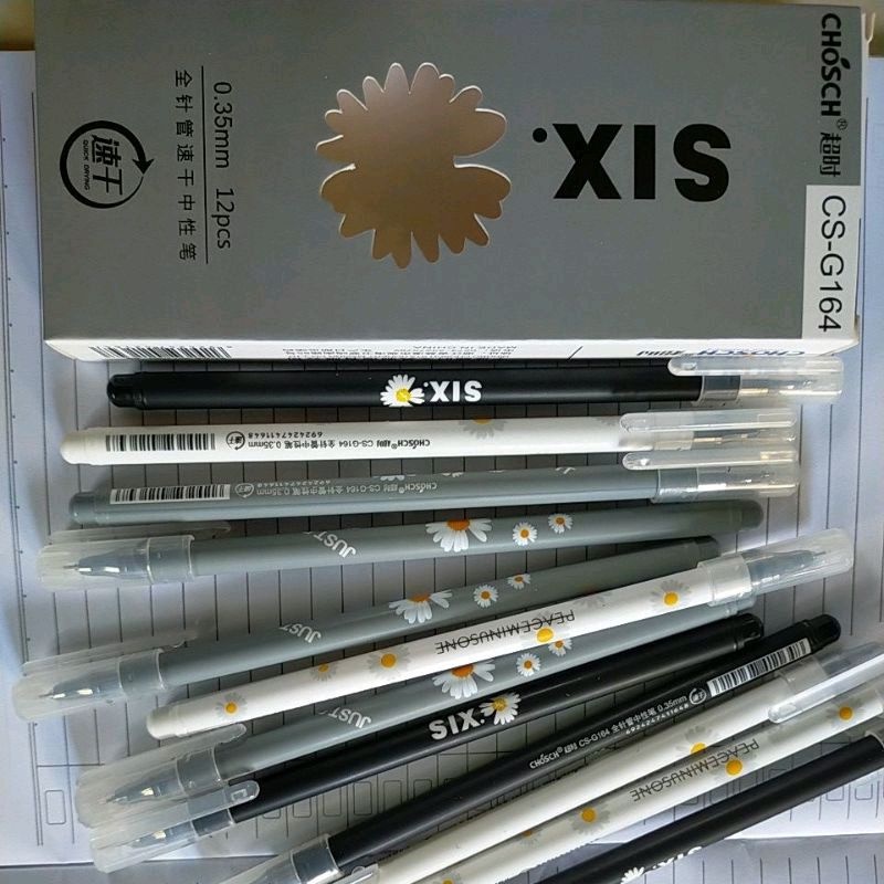 Pulpen Gel Chosch isi 12pcs