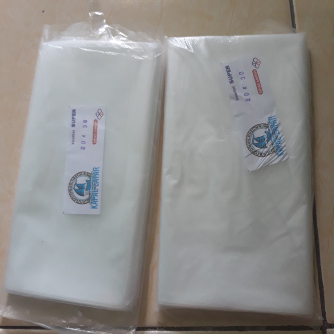 Plastik Es Cap Kapal Layar || Kantong Es Ukuran 20cmx30cm