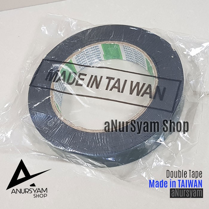 

Dobel Tape TAIWAN / Isolasi Double Tape TAIWAN / Double Foam Busa Hijau