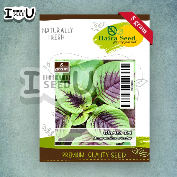 Haira Seed BIbit-Biji Bayam Batik Glories Tri