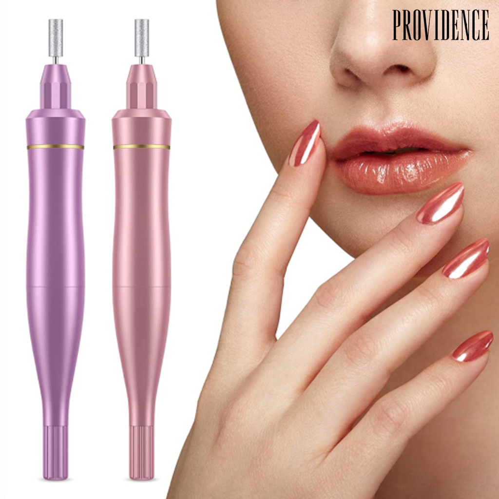 Providence Mesin Bor Poles Kuku Elektrik Portable Usb Rechargeable Untuk Salon / Manicure