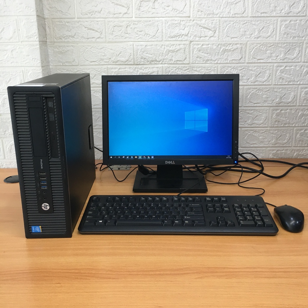 Fullset Komputer HP Core i5 Gen 4 RAM 4GB HDD 500GB Siap Pakai