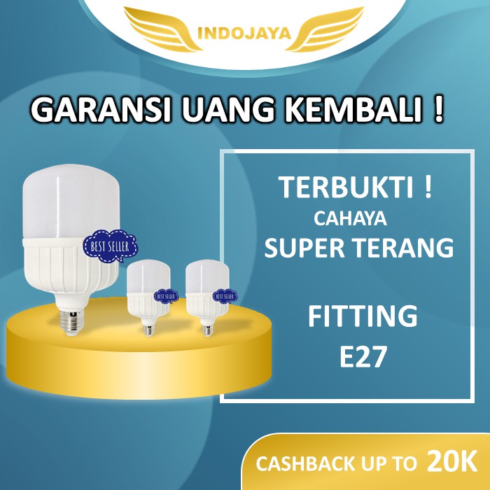 Jual Lampu Led Bohlam Led Bulb W Watt Super Terang Ruang Tamu Kamar Tidur Hemat Energi