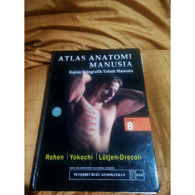 Buku Kedokteran Atlas Anatomi Manusia (Kajian Fotografik Tubuh Manusia) Edisi 8 EGC