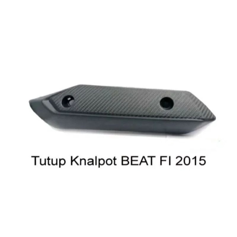 Tutup Knalpot Beat Fi Beat New 2012-2015 Standar Hitam