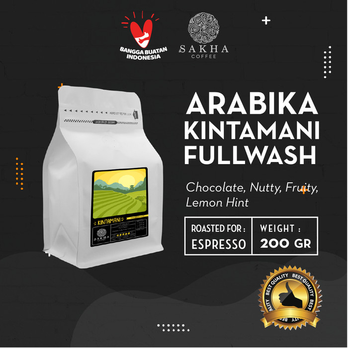 

Biji Kopi Arabika Bali Kintamani Roast For Espresso 200Gr SAKHA COFFEE - AKIN200