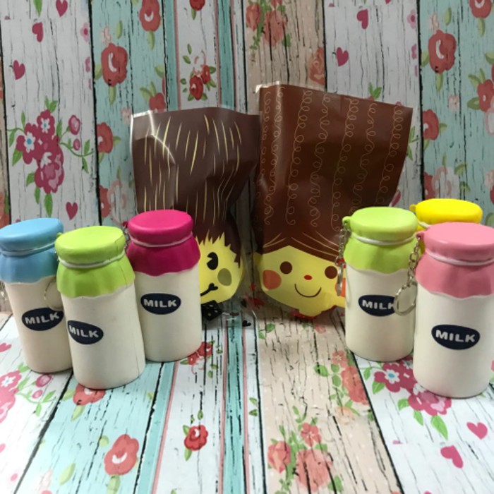  Squishy  Murah  Jumbo Hayaru Milk Bottle Shopee  Indonesia