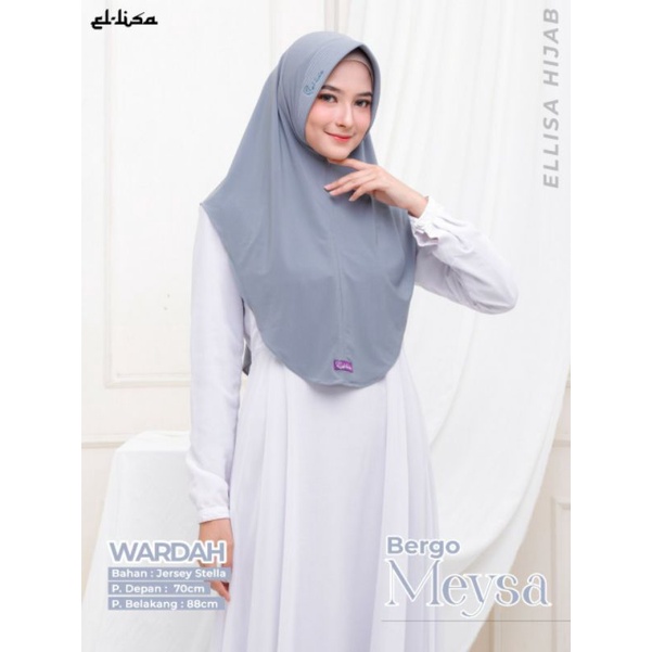 (Diskon 10%) Bergo Meysa by Elisa hijab