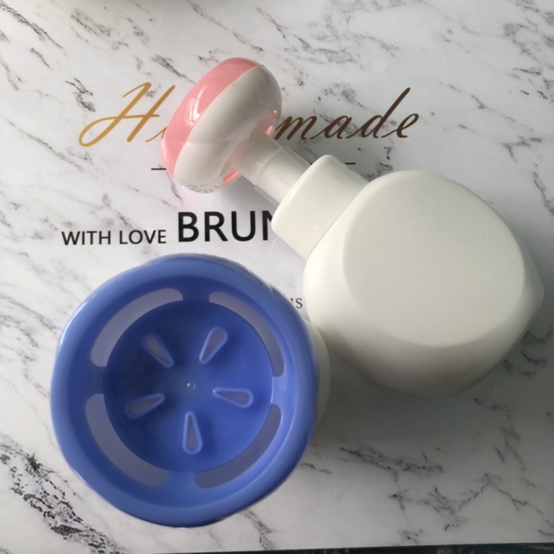 WW 93 Botol Kosong Pump Bunga Botol Sabun Bubble Busa Cuci Tangan Anak Model Bunga