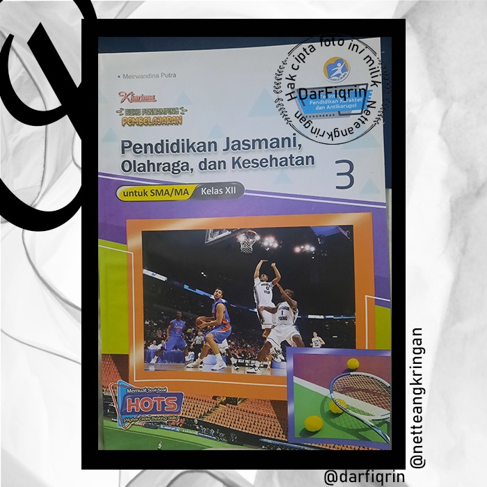 LKS PJOK Penjas Kelas 12 Semester 1 dan 2-SMA/MA K13 Rev 2018 HOTS-Kharisma(Cover Trapesium)-Meirwan