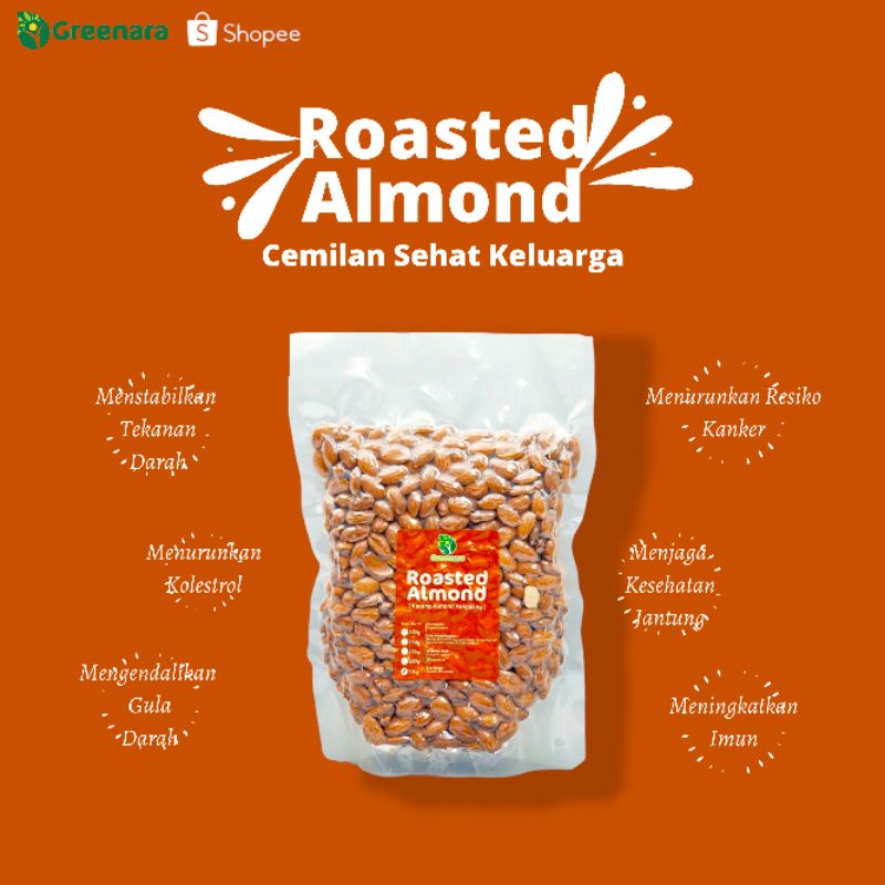 

Kacang Almond Roasted