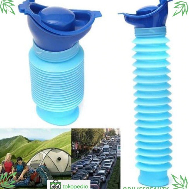 [BEST QUALITY] Pispot Botol Pee Pot Merenggang Reusable TraveL Dewasa Anak COD