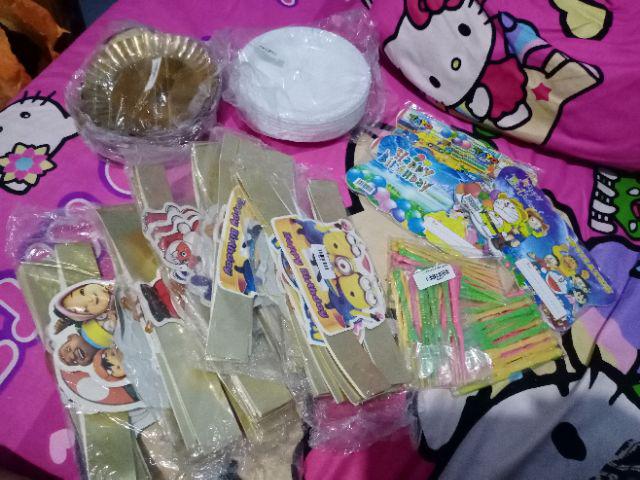 Piring Plastik Kecil (p6)/piring Plastik/piring Makan Plastik 50pcs