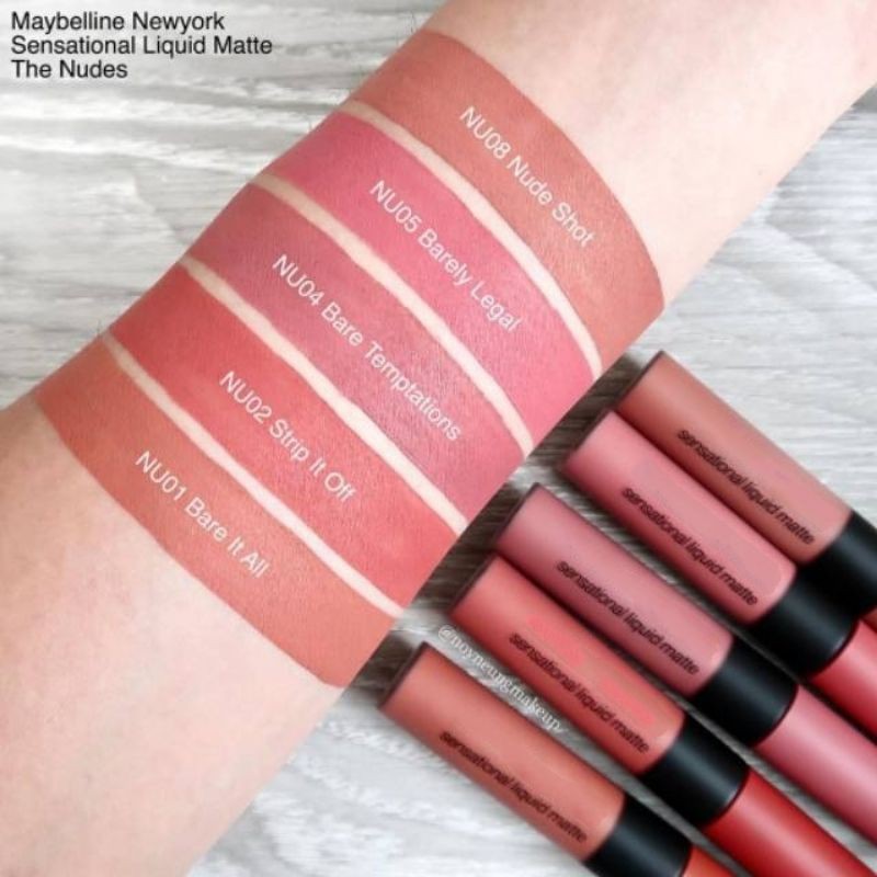 ❤ MEMEY ❤ MAYBELLINE Sensational Liquid Matte