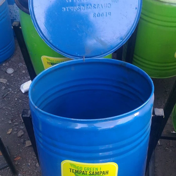 Unik Pot drum besar untuk tanaman dan tong sampah Limited