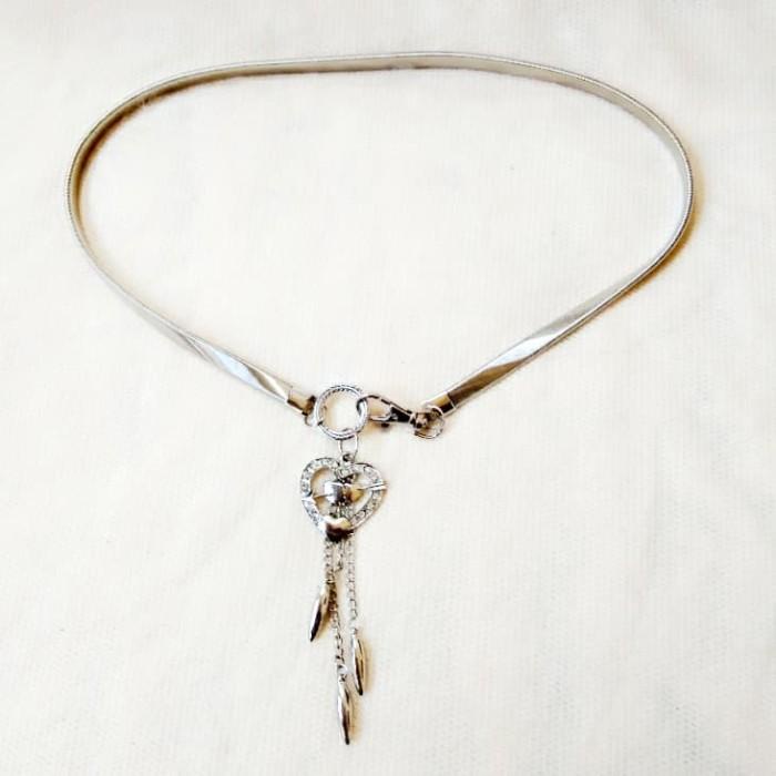 Belt Gesper Fashion Wanita Model Per Elastis. Sabuk Gamis Import.