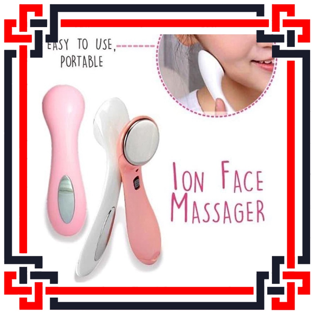 LS Ion Face massage / Alat Pengencang Kulit Wajah