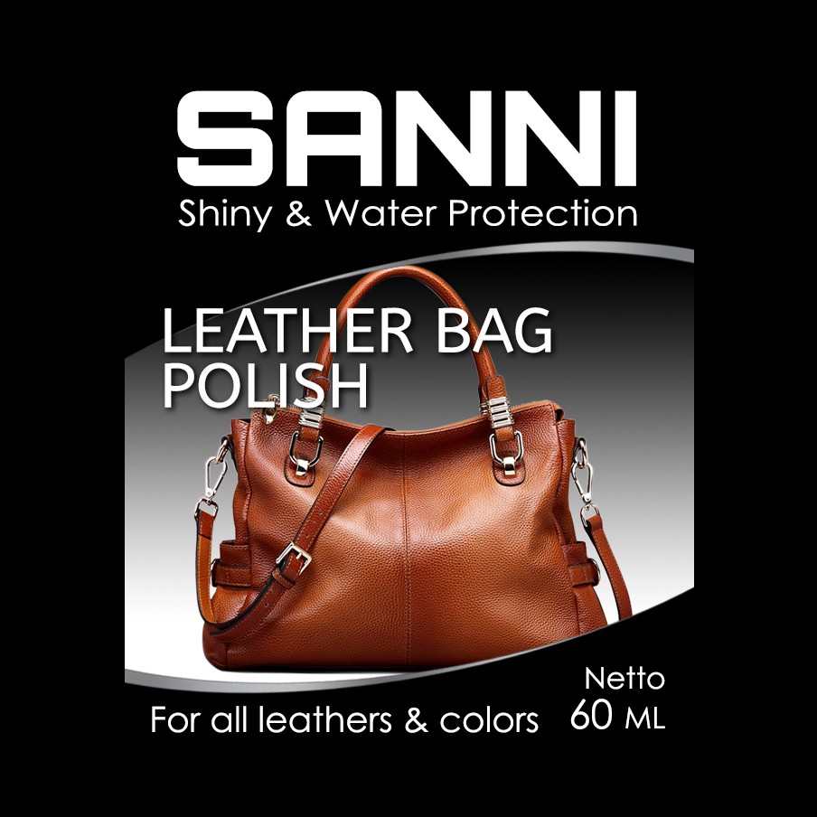 Leather Bag Polish Pengkilap Tas Kulit Bag Care Mengkilap Poles Sanni