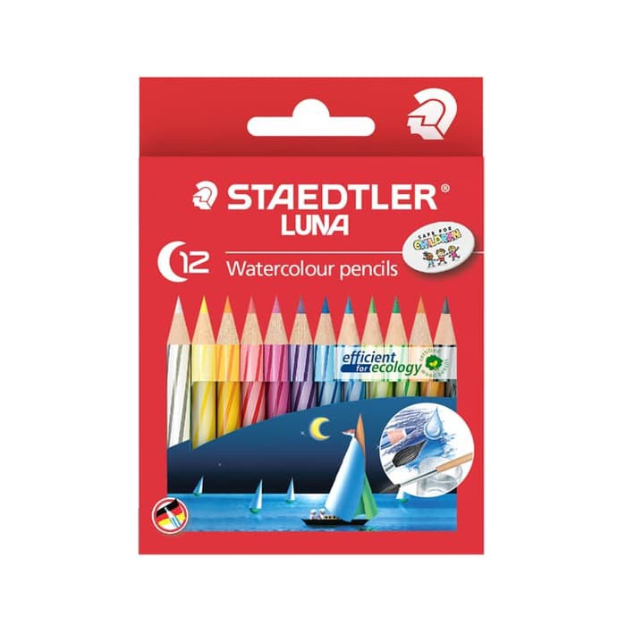 

Pensil Warna Staedtler 12 Warna Watercolour Pendek