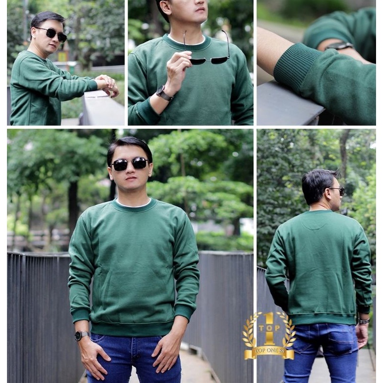 Sweater Polos Pria Basic Sweater Polos