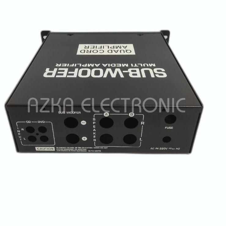 Stock Terkini Box Power Amplifier Subwoofer 2.1 Channel