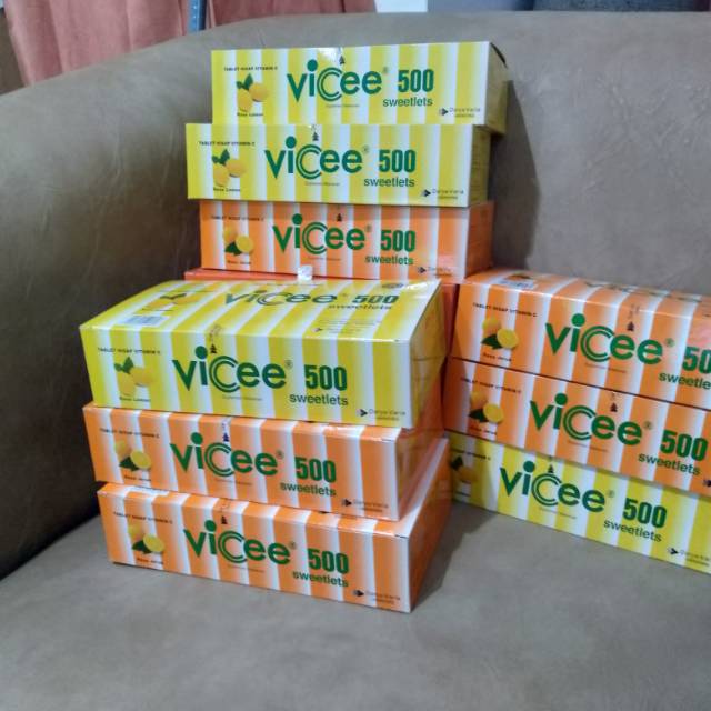 Vicee  Orange 500 Mg isi 100 Tablet (1 Box)