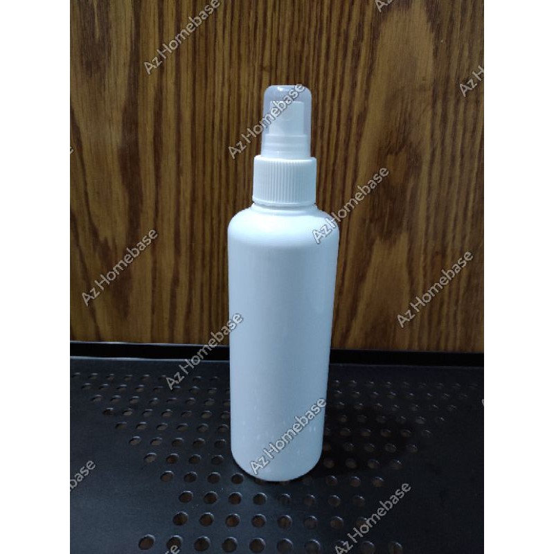Botol Spray 250ml Putih Spray Putih - Botol Round Spray 250ml Putih - Botol Spray 250 ml Putih
