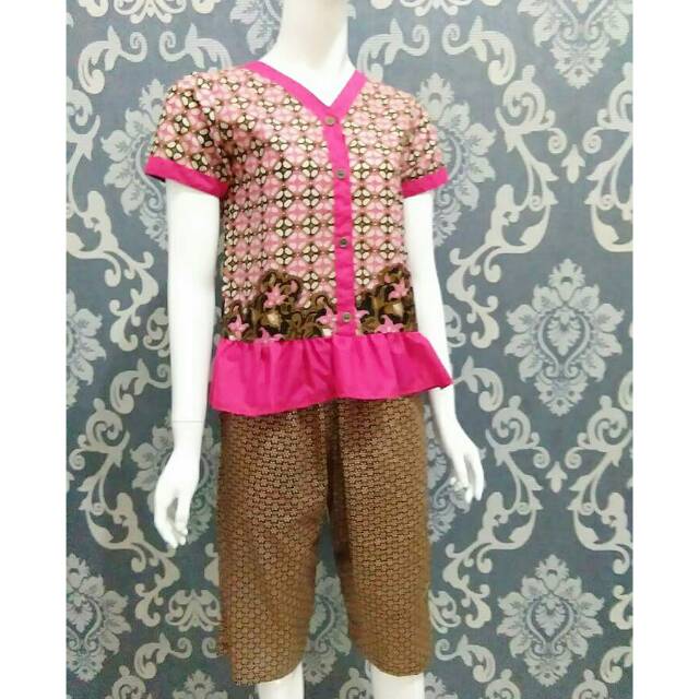 BLOUSE BATIK DAN KULOT