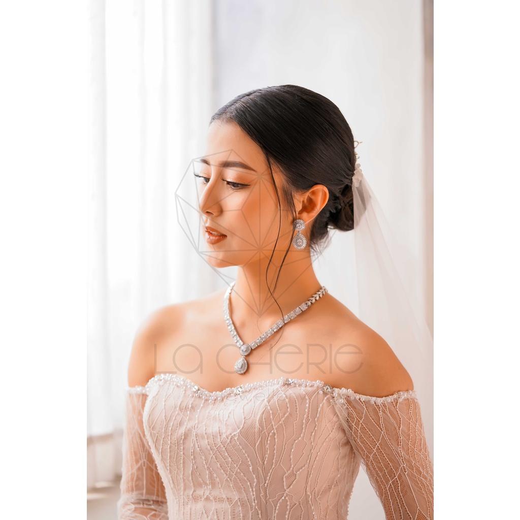 La Cherie Jewellery Arista Wedding Necklace Set