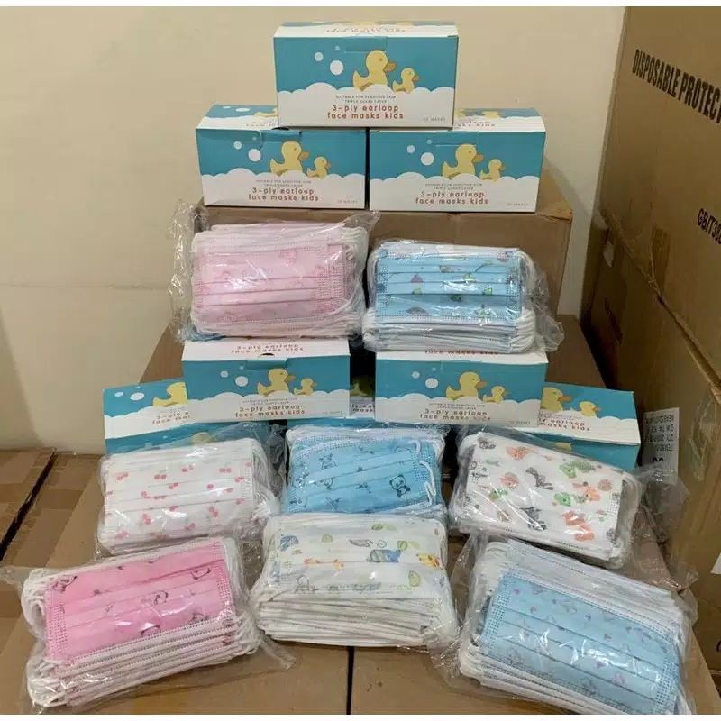 masker anak isi 50 pcs