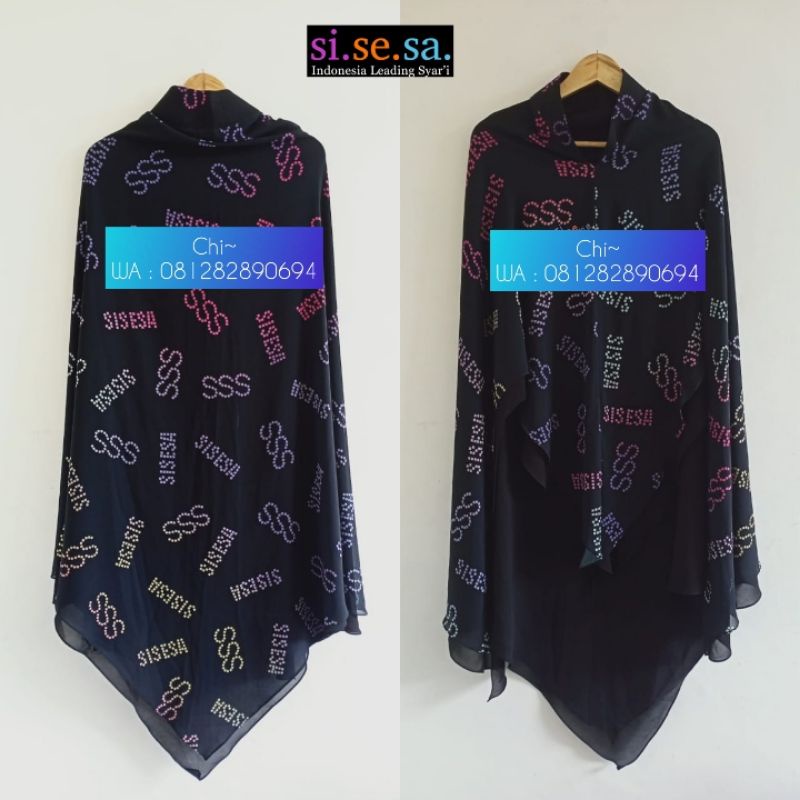 Khimar Sisesa Preloved limited black