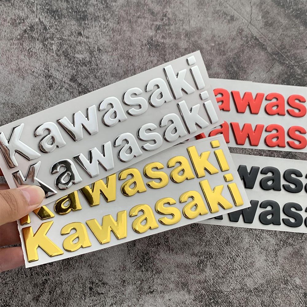 Stiker 3d Motif Ninja Kawasaki Untuk Motor