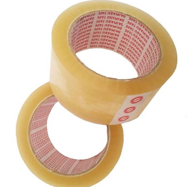 

Lakban Bening Packing 2 inch DAIMARU 90 YARD Murah