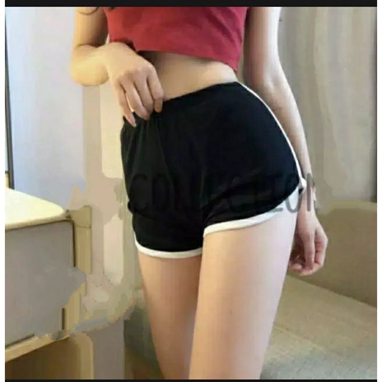 Lest Pant Terlaris Celana pendek Celana Olahraga Celana Santai Celana Wanita Hot Pant  Bahan Babytery Halus Tebal Adem Cod