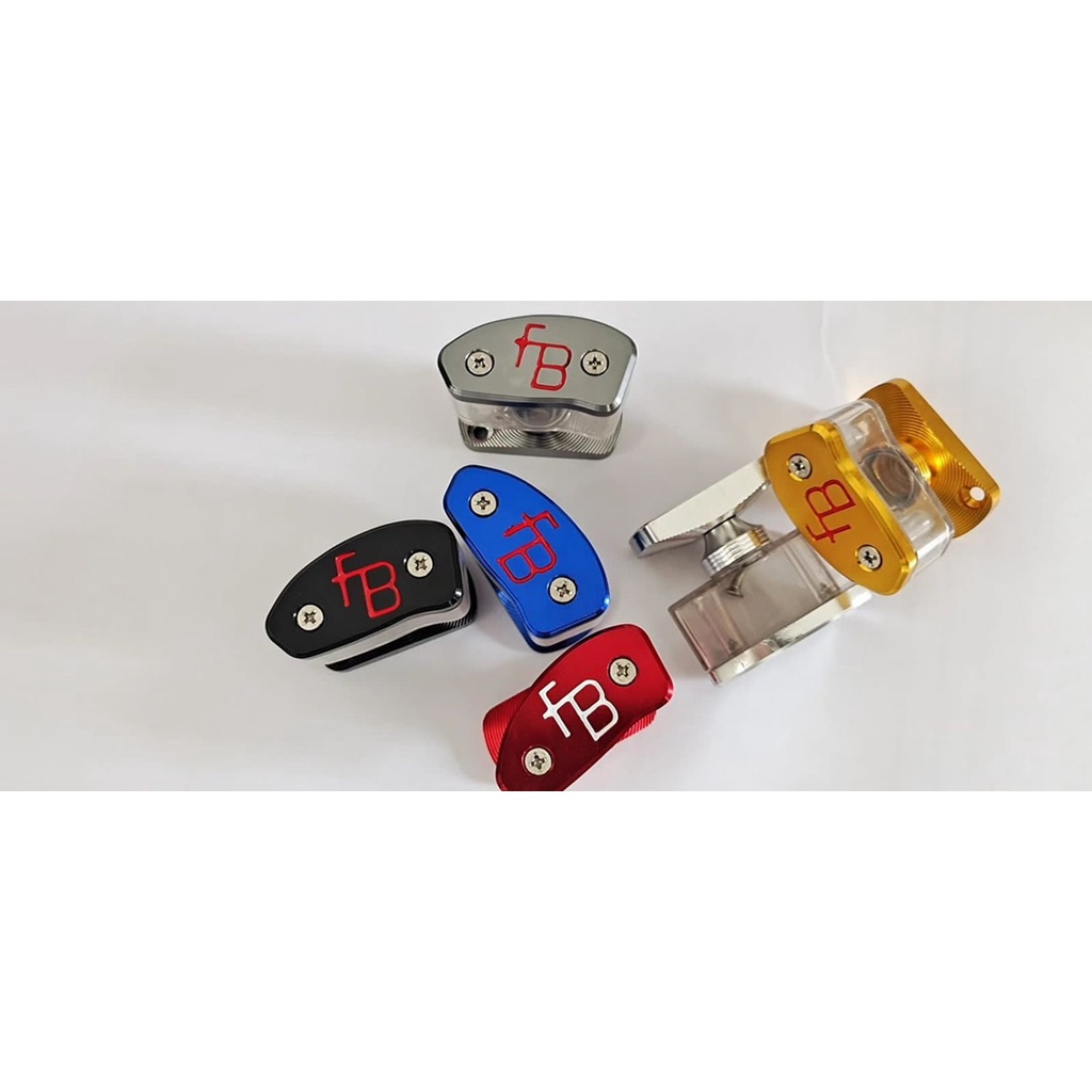 TABUNG MINYAK REM STEMPEL OVAL & KOTAK DEPAN CNC FAST BIKES VARIO BEAT MIO SCOOPY SATRIA FU dll