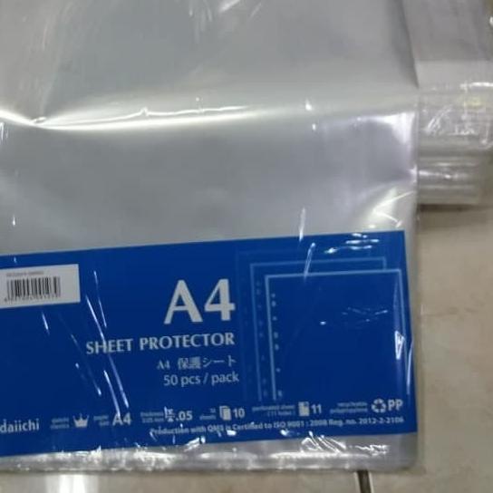 

♟ PP Pocket A4 Daiichi / Sheet Protector A4 Daichi ☚