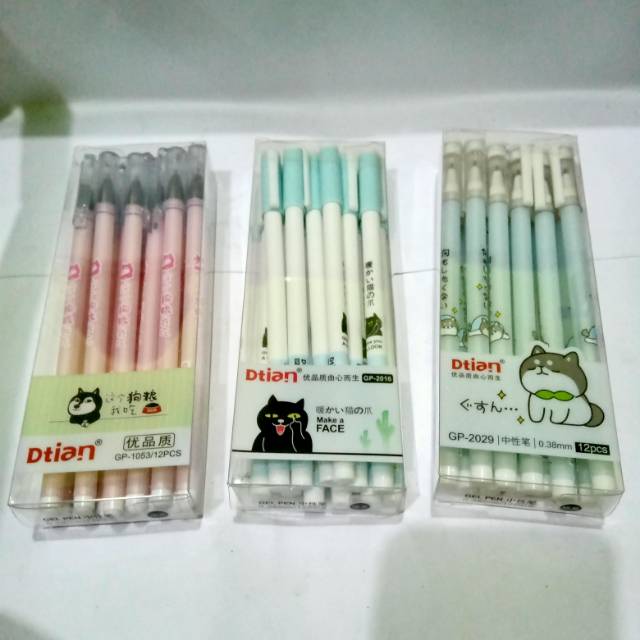 

Pulpen gel lucu Dtian 0.38 mm Gel pen lucu Dtian 0.38mm