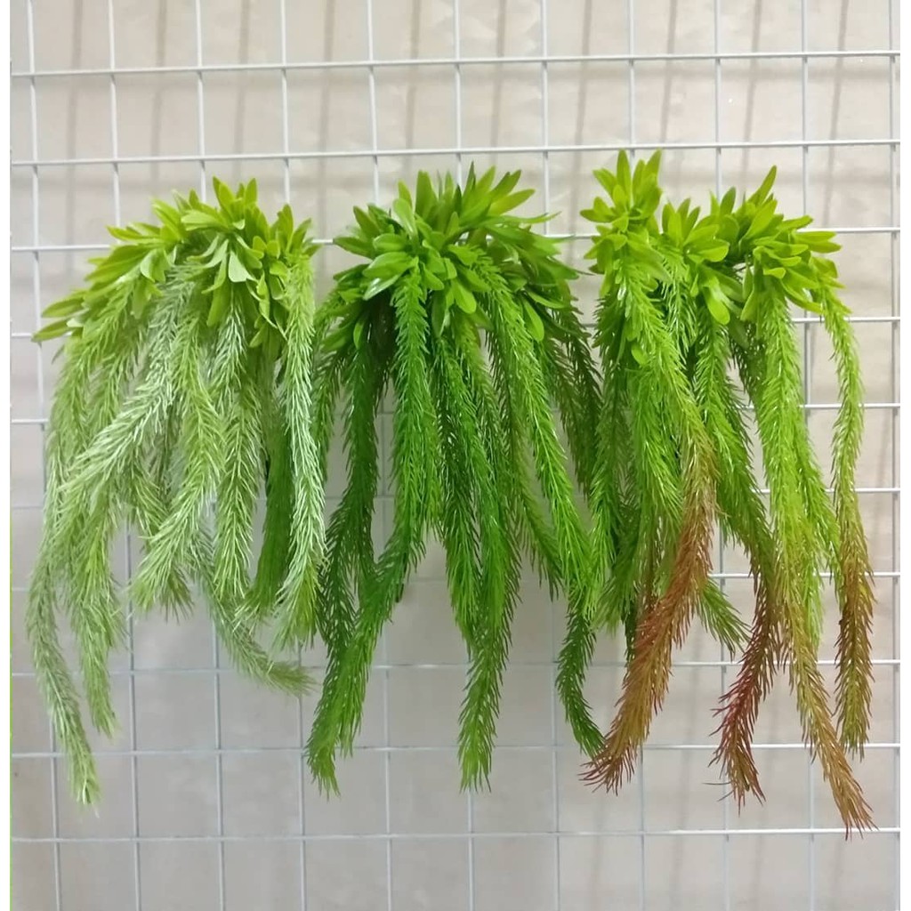 Tanaman Gantung Plastik/Daun Juntai Artificial/Daun Juntai Dekorasi/Daun Juntai Plastik