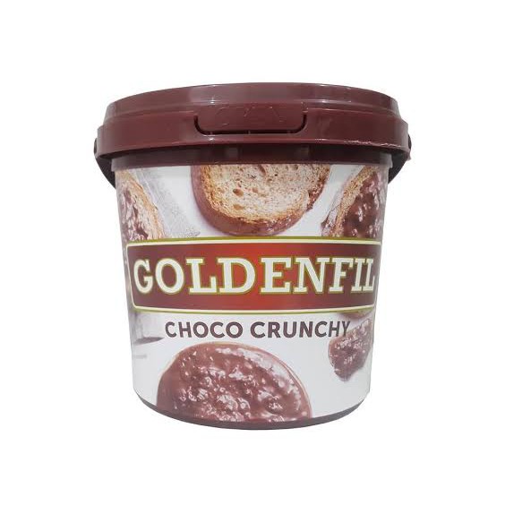 Selai Cokelat - Choco Crunchy Goldenfil RE  500gr