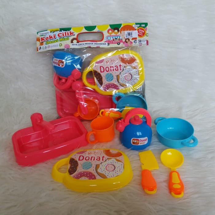 MAINAN DONAT MINI - MAINAN ANAK MINI DONAT