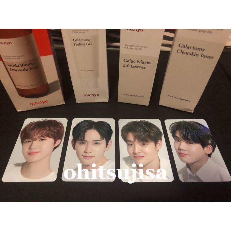 Treasure x Manyo PC | Ma:nyo Photocard Hyunsuk Jihoon Mashiho Doyoung