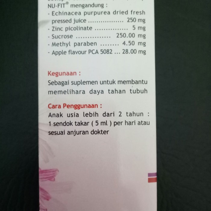 ✔NEW NU-FIT SIRUP