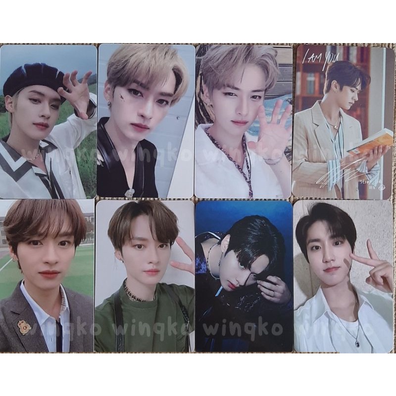 stray kids skz lee know lino wf ending in life op3 lucky envelope pcb photocard pc