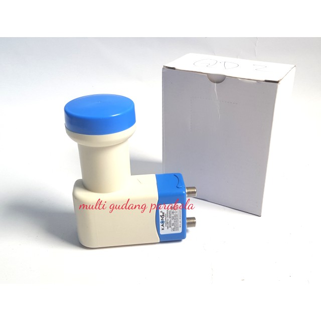 Ready Stok LNB ku Kaonsat Dual out Superpeka untuk 2 receiver Berkualitas